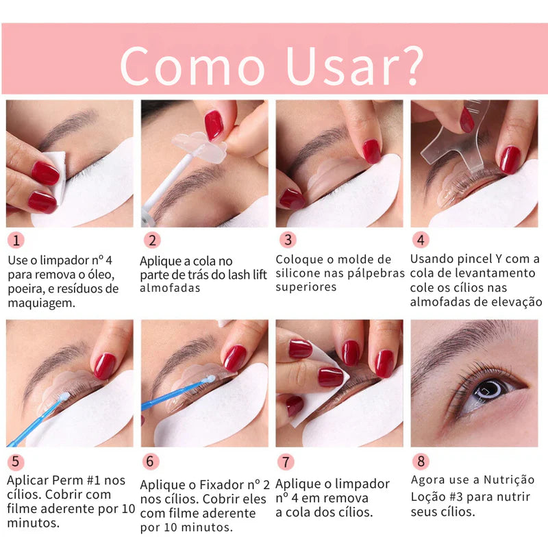 Olhar Sublime – Kit de Lash Lifting