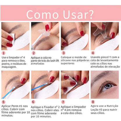 Olhar Sublime – Kit de Lash Lifting