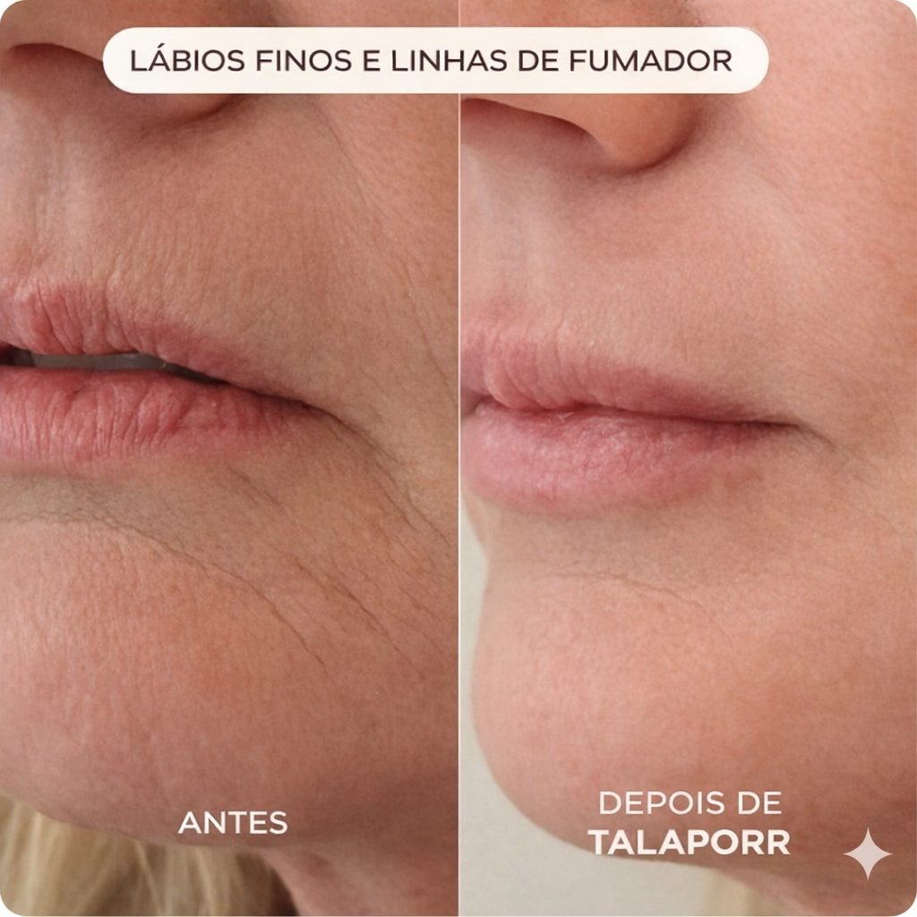 Talaporr - Elimina rugas profundas e recupera firmeza natural, sem intervenções clínicas!