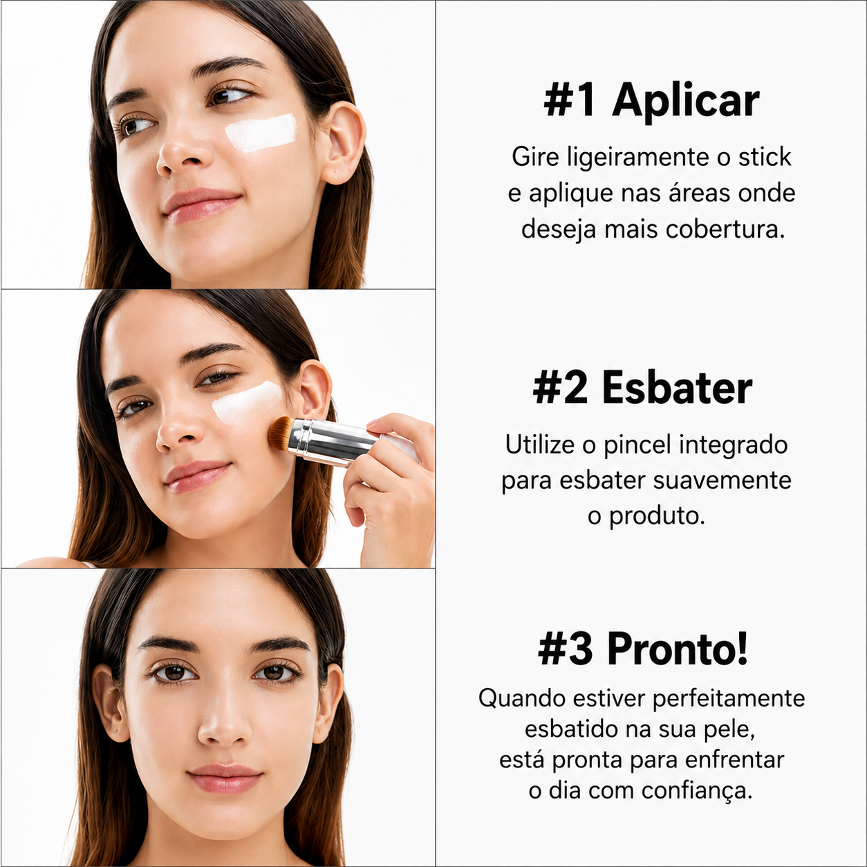 Base inteligente com pincel integrado
