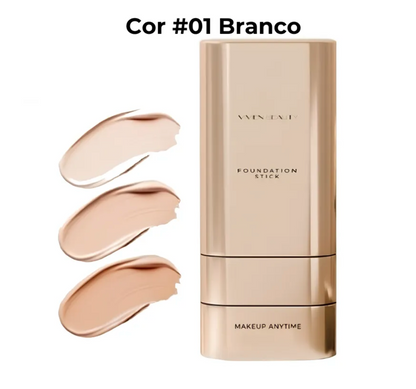 Corretivo Base Stick Coreano 2 em 1 – Cobertura Perfeita 100% e Natural