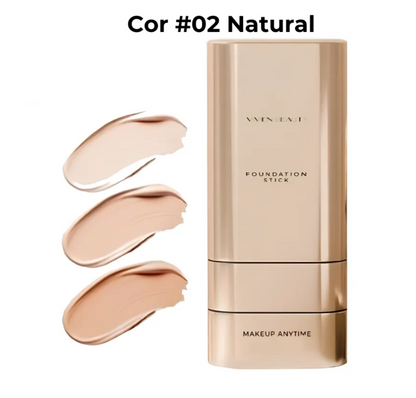 Corretivo Base Stick Coreano 2 em 1 – Cobertura Perfeita 100% e Natural