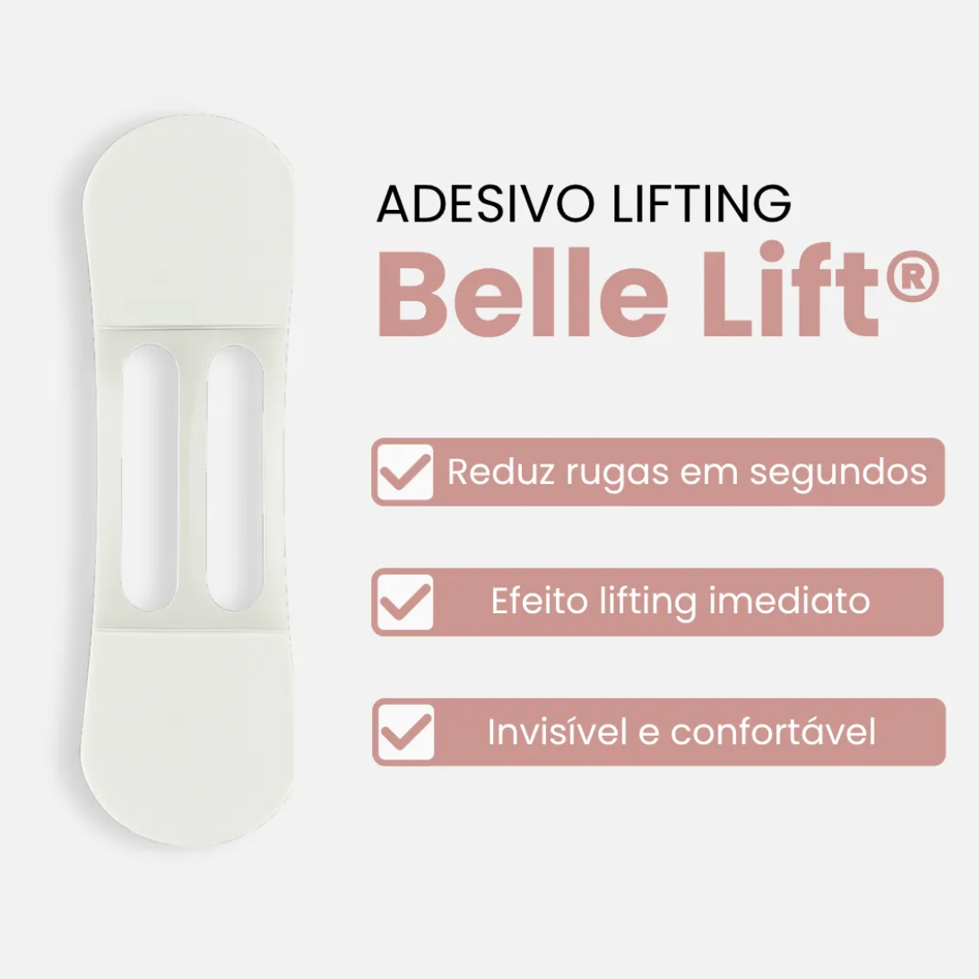 Belle Lift - Adesivo Lifting Antirrugas e Contra Flacidez no Pescoço