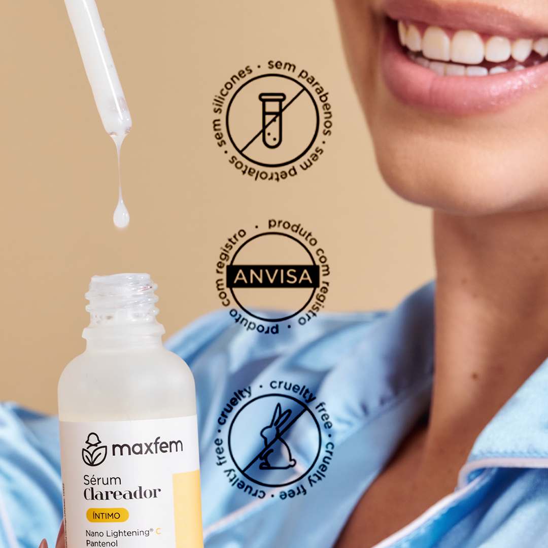 Kit Sérum Clareador Íntimo Maxfem