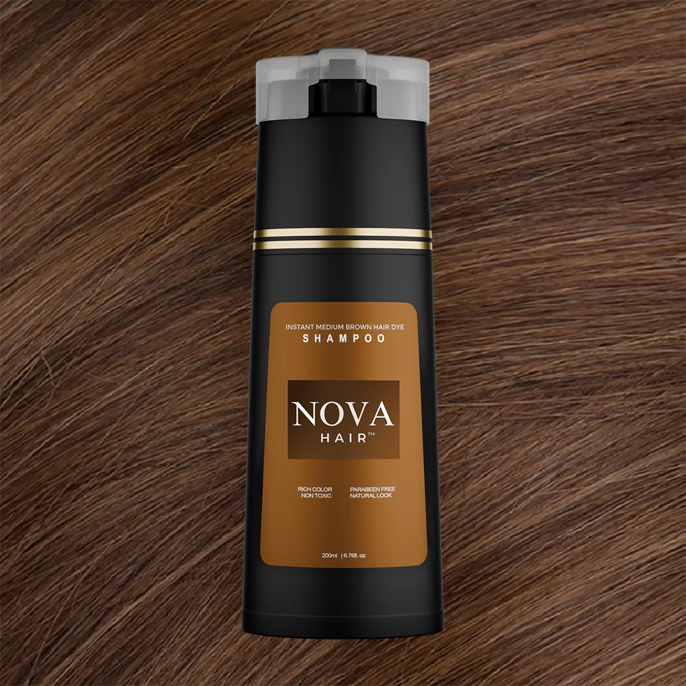 Shampoo de tintura instantânea NovaHair™