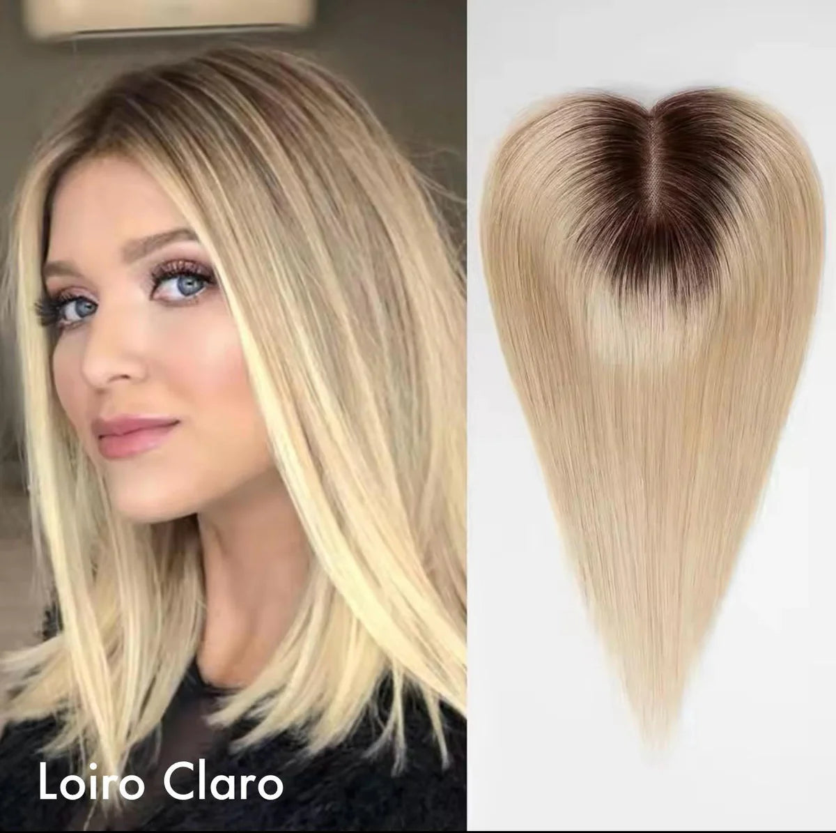 Topo De Cabeça (Cabelo Humano)