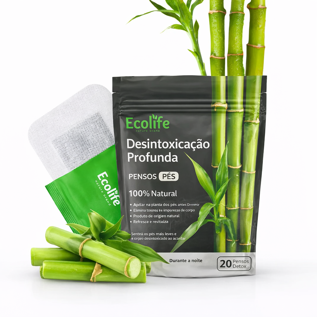 Patchs Detox Ecolife - Purifique Seu Corpo Enquanto Você Dorme