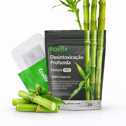 Patchs Detox Ecolife - Purifique Seu Corpo Enquanto Você Dorme
