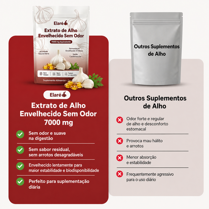 Garlinox - Extrato de Alho Envelhecido Sem Odor
