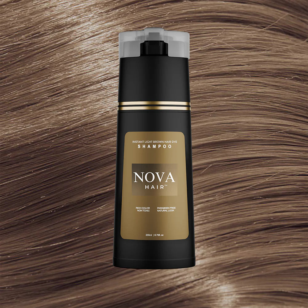 Shampoo de tintura instantânea NovaHair™